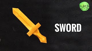 How To Make Paper Sword | Sword Origami | Sword Tutorial