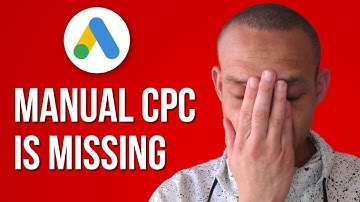 How to find and switch to manual CPC in Google ads