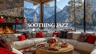 Soothing Winter Jazz In Holiday Ambience ❄️ Soft Jazz With End Year Party For Relieve Stress screenshot 1