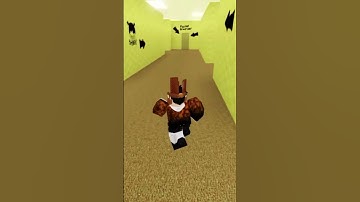 How to get O LETTER GLOW UP Morph & Badge in BACKROOMS MORPHS | Roblox