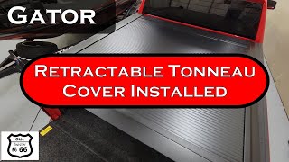 GatorTrax Retractable Tonneau Cover Installation 2022 Chevy Silverado TrailBoss