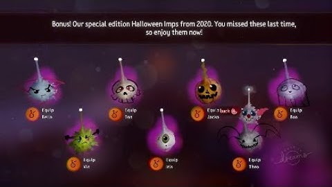 Dreams PS4: Halloween Imps Are BACK!!!  Grab Them Before Their GONE!!! Limited Time Halloween Imps