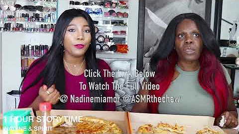 Eating Pizza Mukbange Storytime With Nadine