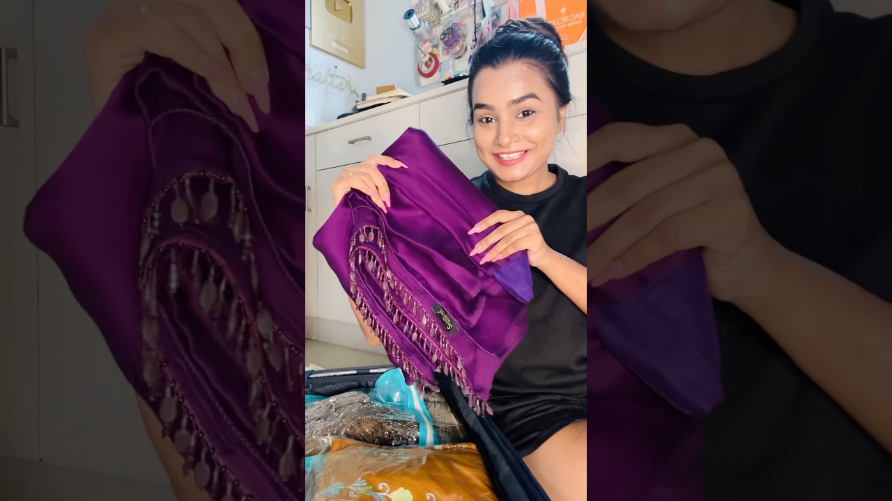 Packing for Bestie Wedding 😱 #crafteraditi #minivlog #shorts #wedding #weddingvlog @CrafterAditi