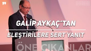 BİM İCRA KURULU ÜYESİ GALİP AYKAÇ ELEŞTİRİLERE SERT YANIT VERDİ!