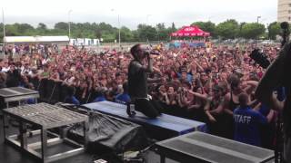 BACKSTAGE Memphis May Fire - The Sinner - Uniondale Warped Tour 2013