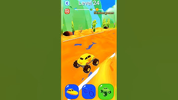 Shape-shifting Funny Race Gameplay (Lvl-24)#shorts #shapeshifting