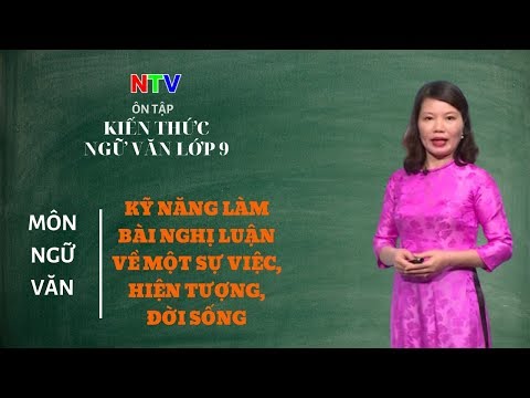 Video Kiến Thức Ngữ Văn Lớp 9 | Chuyên Đề: Kỹ Năng Làm Bài... - youtube