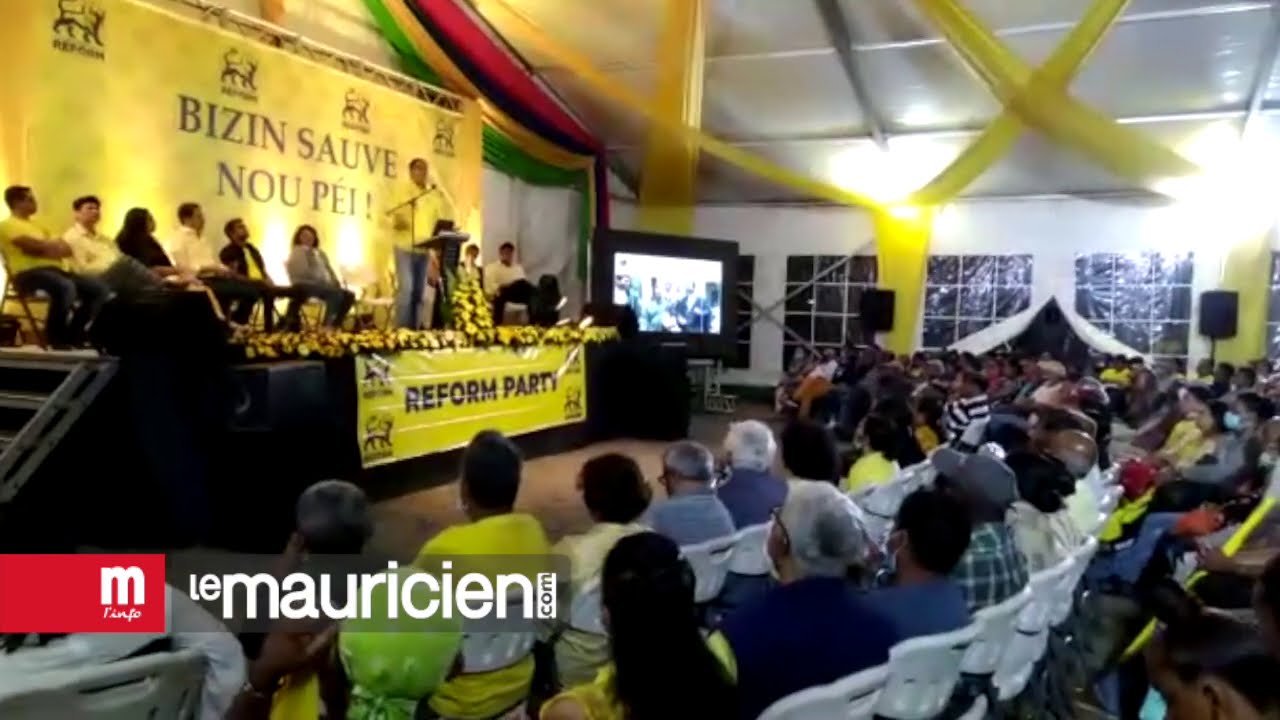 Roshi Bhadain à Quatre-Bornes : « Vot Reform Party ti kapav sanz skor lopozision »
