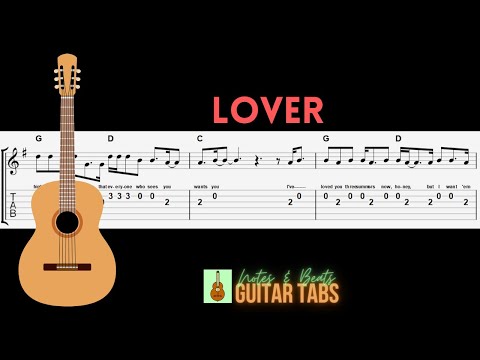 Taylor Swift Lover Guitar Tab