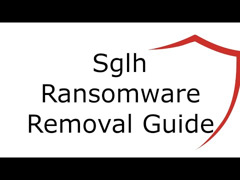 Sglh File Virus Ransomware [.Sglh] Removal and Decrypt .Sglh Files