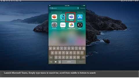 How to quickly set "Do Not Disturb" status using Microsoft teams on iPhone
