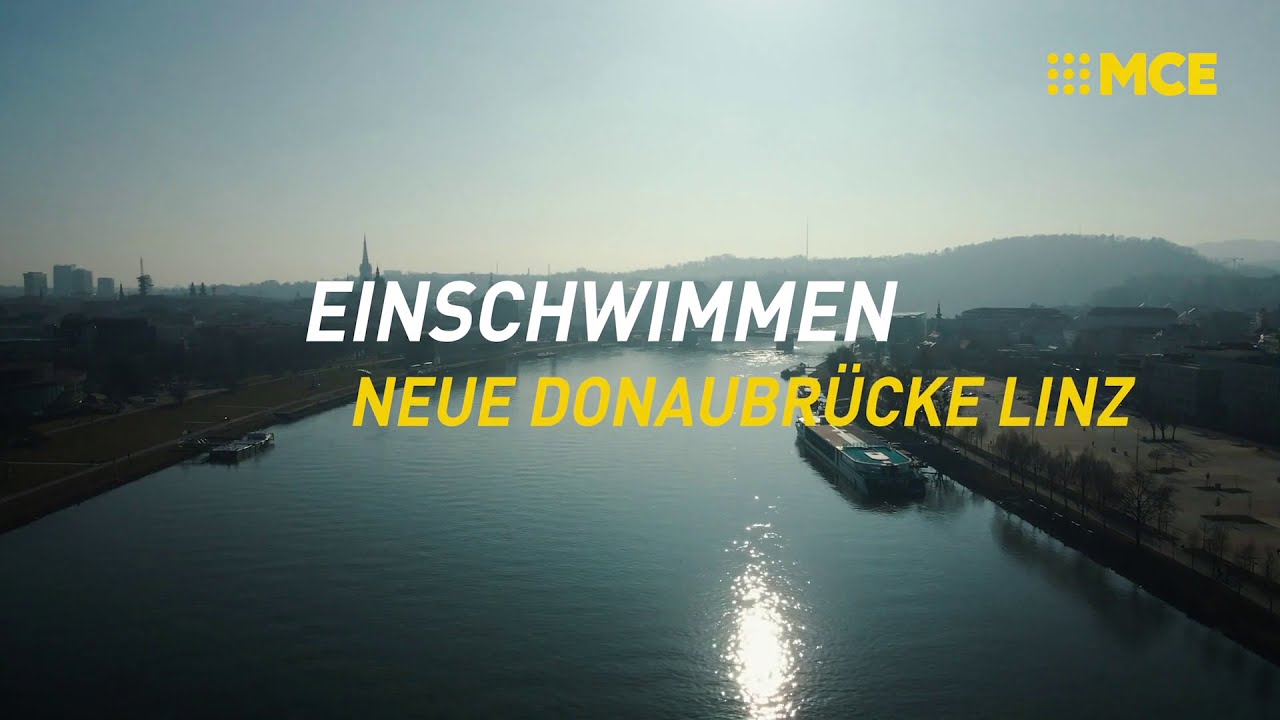 NEUE DONAUBRÜCKE LINZ - Einschwimmen Aftermovie - Februar/März 2021