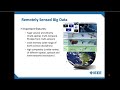 Proceedings Webinar On Distributed Computing For Remotely Sensed Big Data Processing Part 1