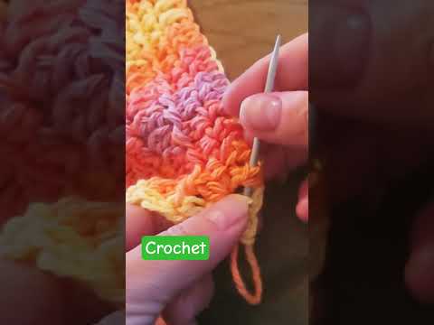 crochet | how to hide your tails of yarn ⭐⭐⭐ #crochet