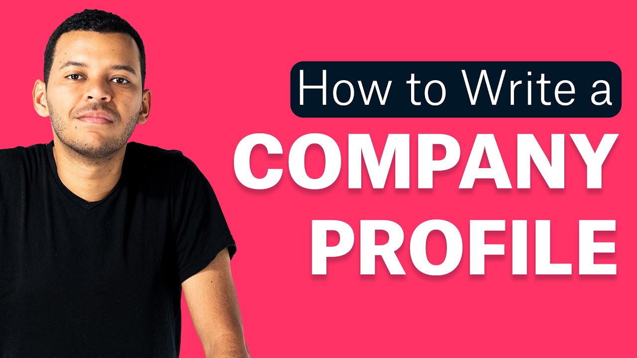 What is a Company Profile: the first company presentation you should design Intended For How To Write Business Profile Template