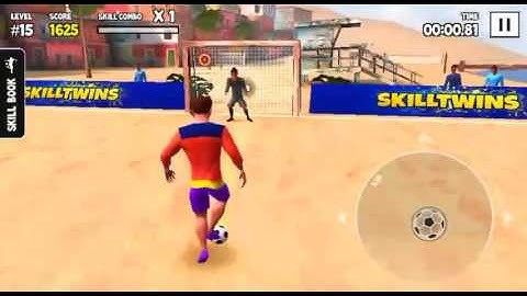 Just scored 1 935 points on Level 15! Beat that Skill Run if you can! #SkillTwinsFootballGame @Sk...