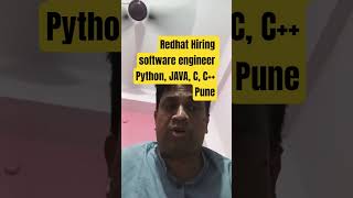 Red Hat Hiring Developers | Golang Python Java | Pune IT Jobs