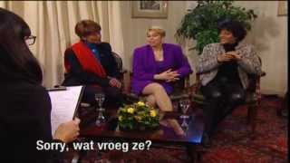 Wendy van Dijk intervieuwd als Ushi   The Three Degrees
