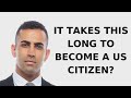 How Long Does it Take to Become a US Citizen?