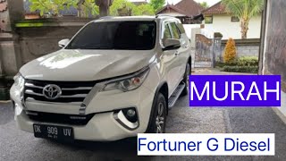 Dijual Fortuner G Diesel 2016