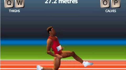 My QWOP record 48.4m (FTW edition)