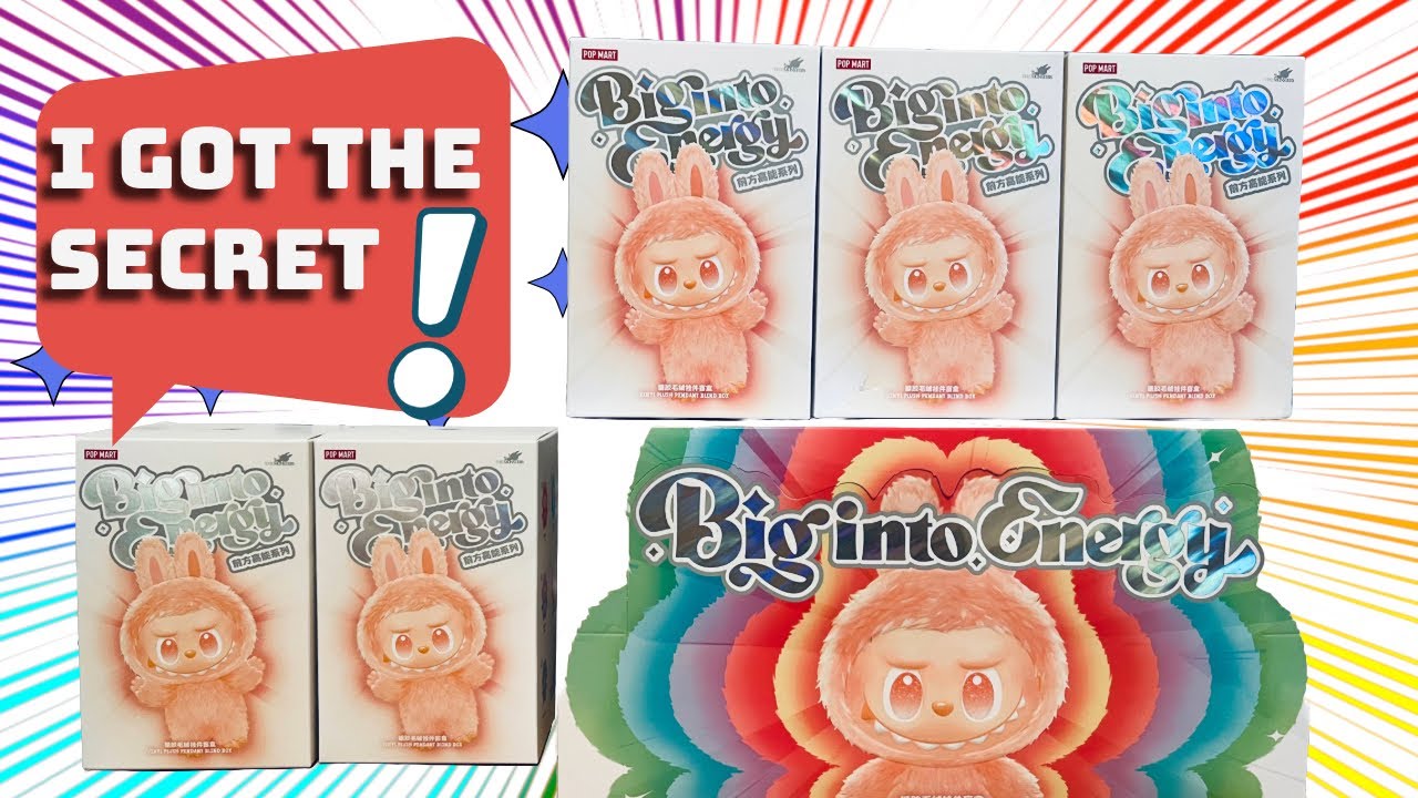 Pop Mart Pulled a *SECRET* Blind Box Unboxing Big Into Energy Labubu SECRET?!!