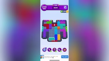 Color Block Jam Level 540 Solution Walkthrough 