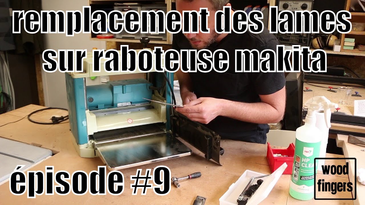 Remplacer Les Lames Sur Makita 2012nb Youtube