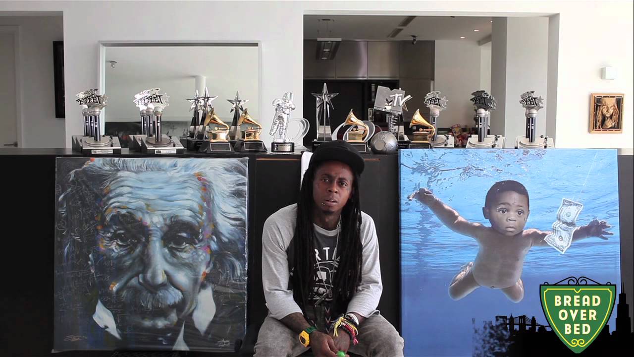 LV Lil Wayne Painting – Somethingbadass