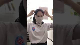 Masker Saputangan Putih