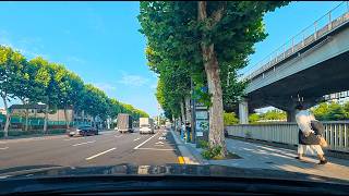 7AM Seoul Commute / Mapo-gu Office ➔ Hwaseong Service Area / Lofi Piano BGM / 4K Driving POV