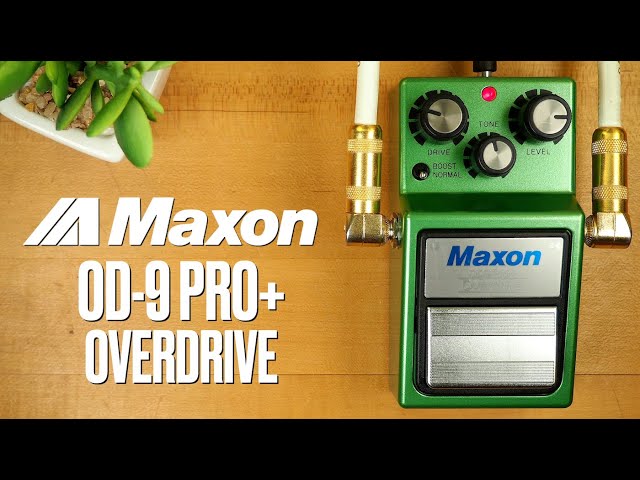 Maxon Overdrive Pro Plus (OD-9 Pro+) - YouTube