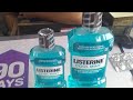 Listerine Cool Mint Mouthwash : Quick Review (Hindi) (Live Video)