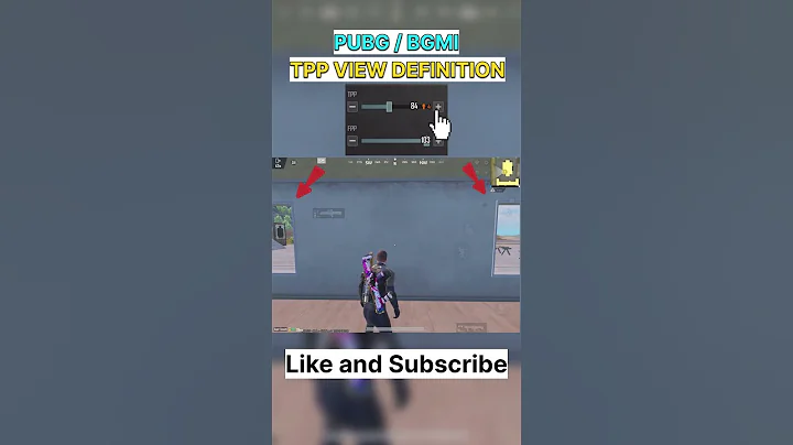 Best TPP View Setting 4.1 Update ✅ #pubgmobile #tipsandtricks #bgmi 