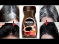 White Hair To Black Permanently in 30 Minutes Naturally | Coffee For Jet Black At Home | 100% Works