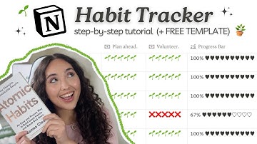2024 Notion Habit Tracker STEP-BY- STEP Tutorial ✨ visualize your progress, boost productivity