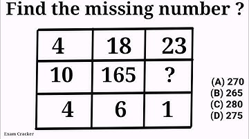 How To Solve Missing Number Problems ,Box Problems, Reasoning Tricks, Ssc Cgl, Mts, Rrb Ntpc #shorts