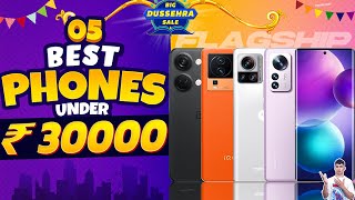 Top 5 Best Smartphone Under 30000 in October 2023 | Best Flagship Phone Under 30000 in INDIA 2023