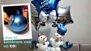 Bouquet de globos navideño – Ideas para navidad / Christmas balloon bouquet – Christmas ideas