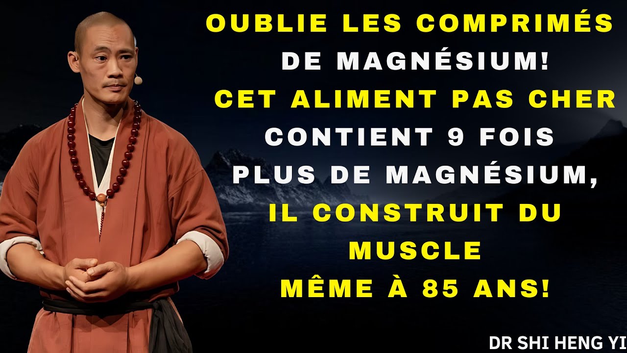 Oubliez le magnésium ! Cet aliment construit du muscle et élimine la sarcopénie | SHI HENG YI