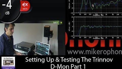 Setting Up & Testing Te Trinnov D-Mon Part 1