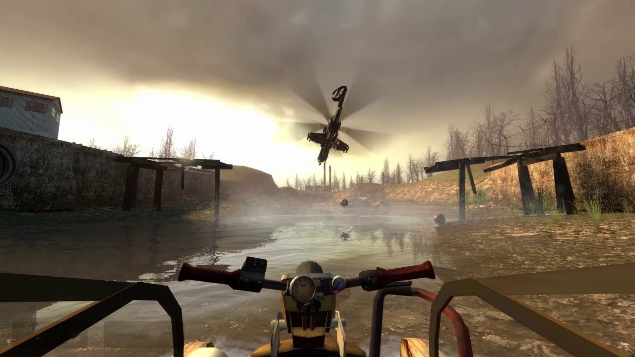 Half-Life 2 - Hunter-Chopper Chase