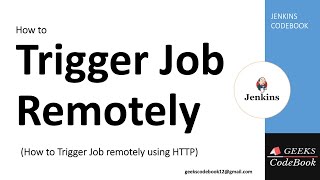 Jenkins #11 | Trigger Jenkins Job Remotely | Trigger Job remotely with build parameters