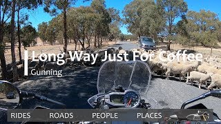 Motorcycle Touring - Long Way Just For Coffee - Gunning