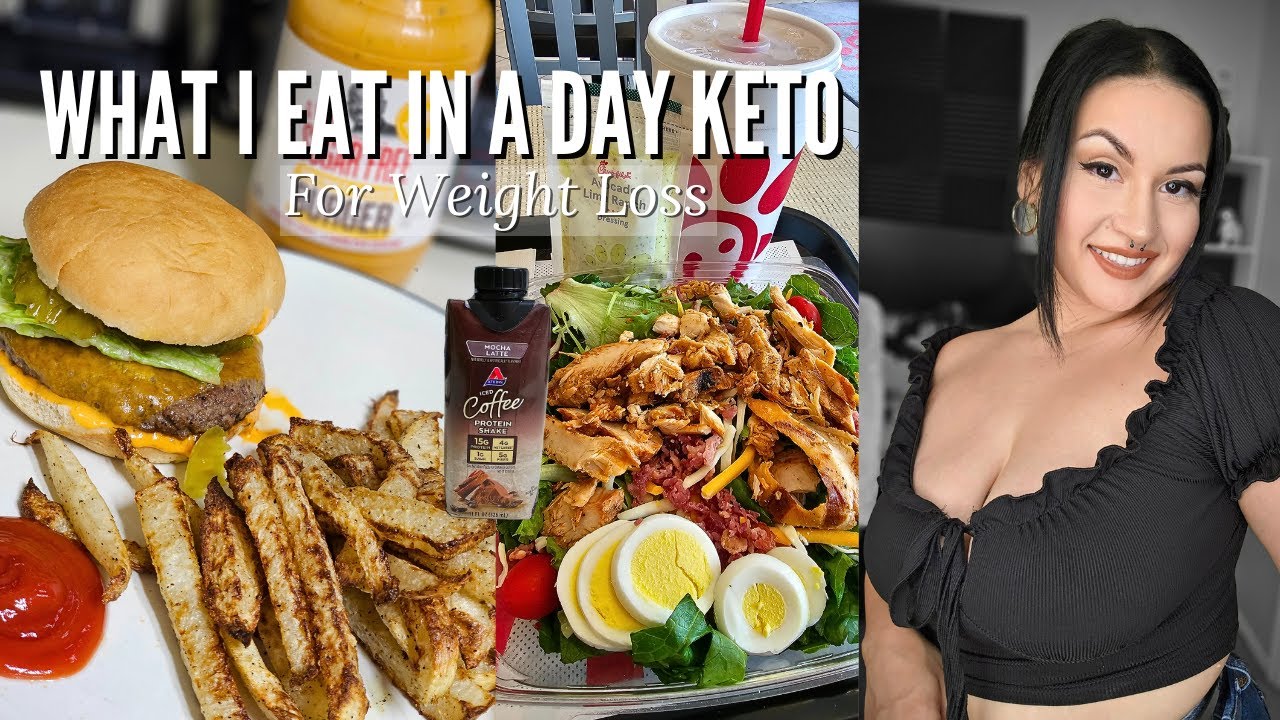 What I Eat In A Day Keto For Weight Loss - YouTube