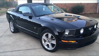 2006 convertible Mustang GT review (should you buy a mustang)