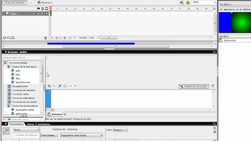 Vincular a escenas con botones en flash