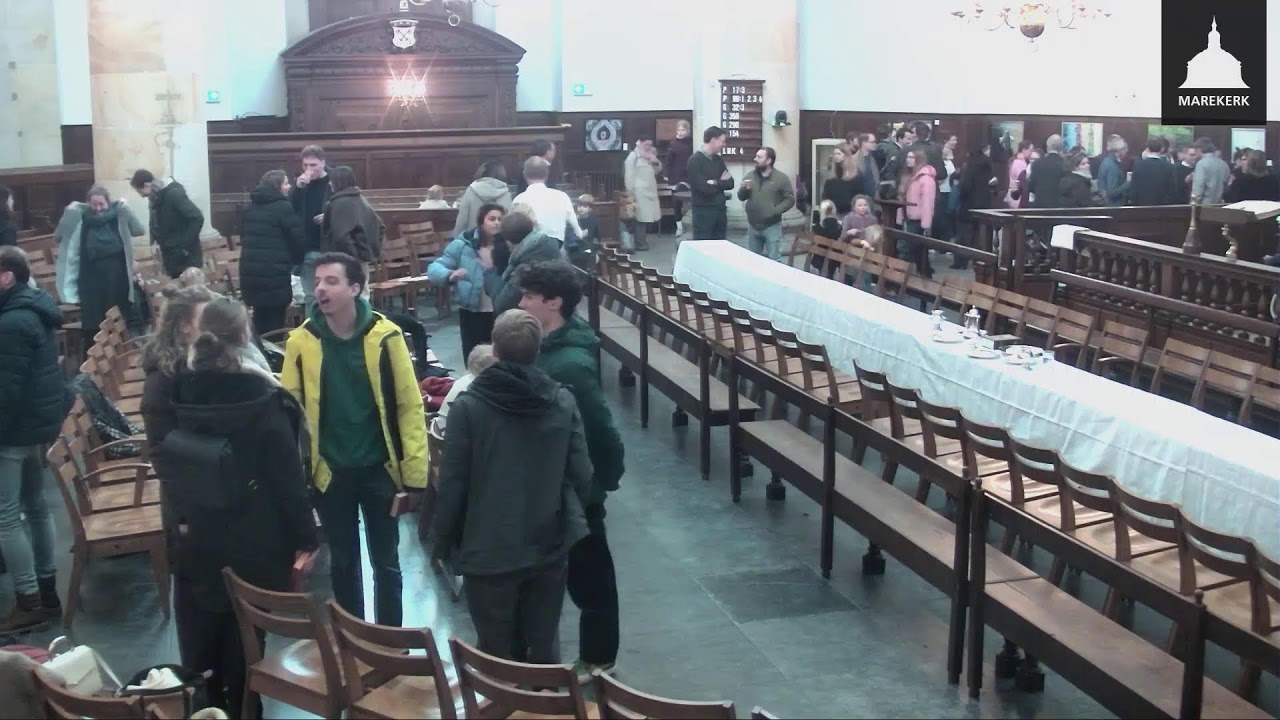 Marekerk Leiden, 18 januari 2026, 10.00 uur - ds. Jacobs, Leiden, Heilig Avondmaal