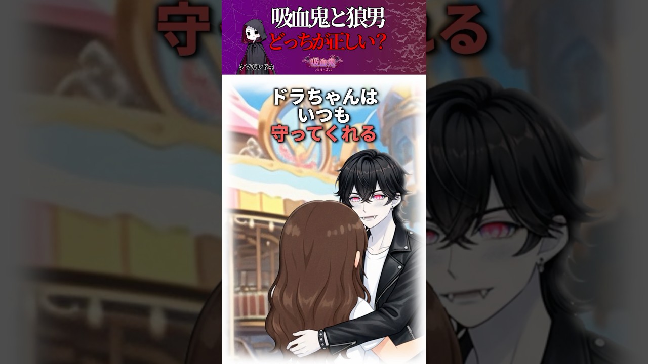 【怖い話】吸血鬼と狼男、私を本当に狙っていたのはどっち?【吸血鬼シリーズ】